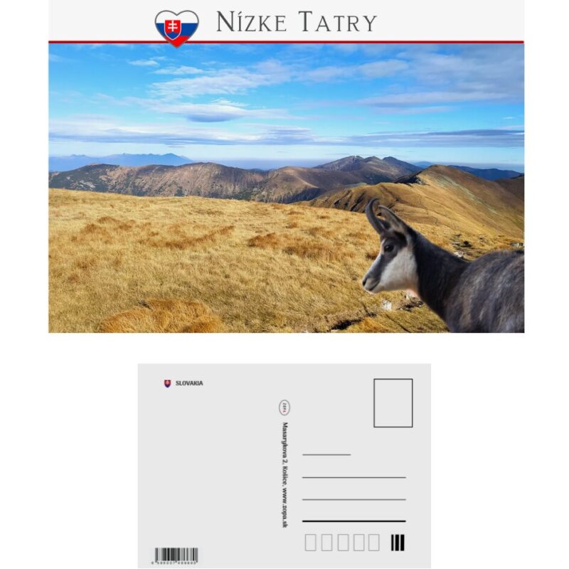 Nízke Tatry 1, pohľadnica,20ks